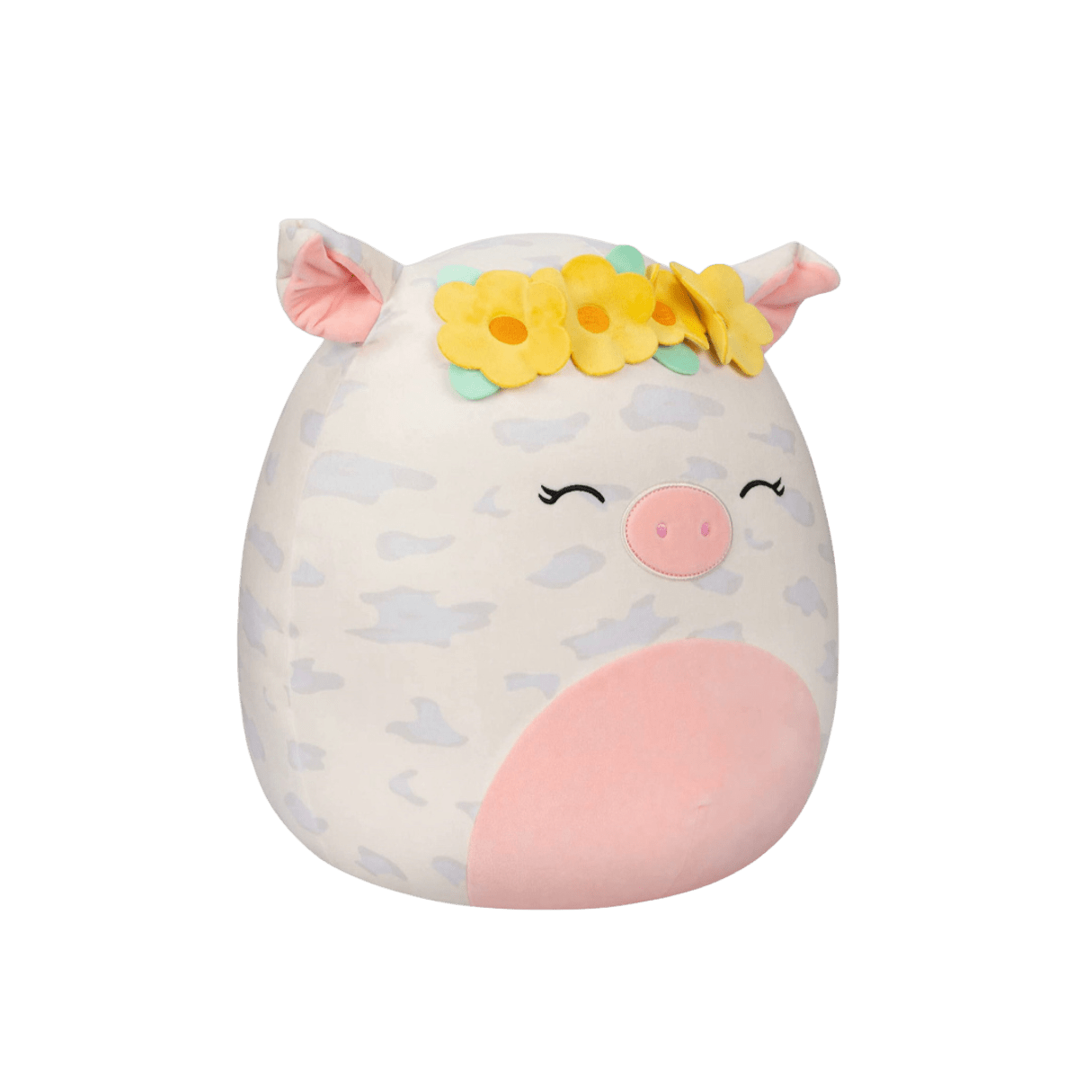 Squishmallows Rosie Spotted Pig with Flower Crown Official KellyToy - LOW&BEHOLD