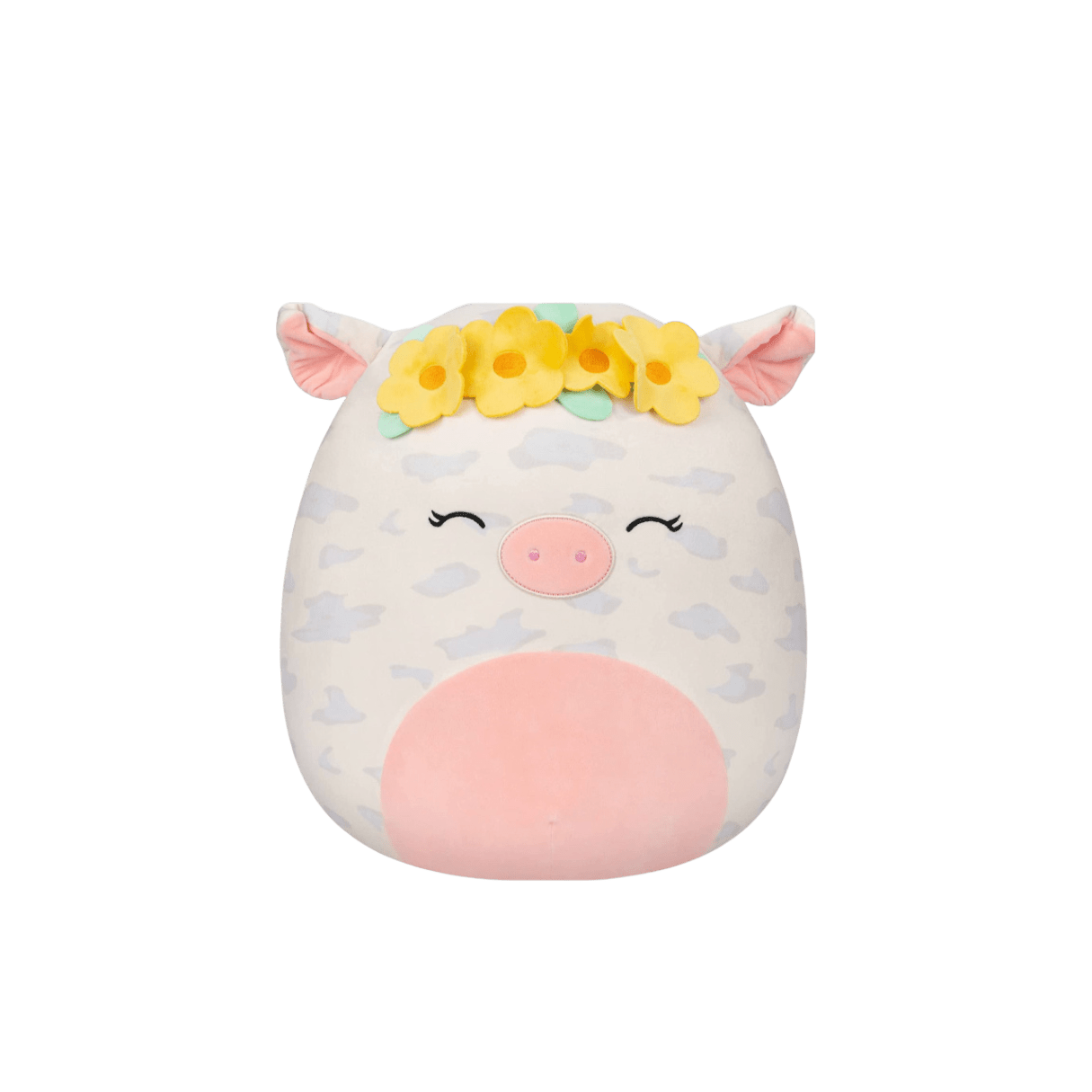 Squishmallows Rosie Spotted Pig with Flower Crown Official KellyToy - LOW&BEHOLD
