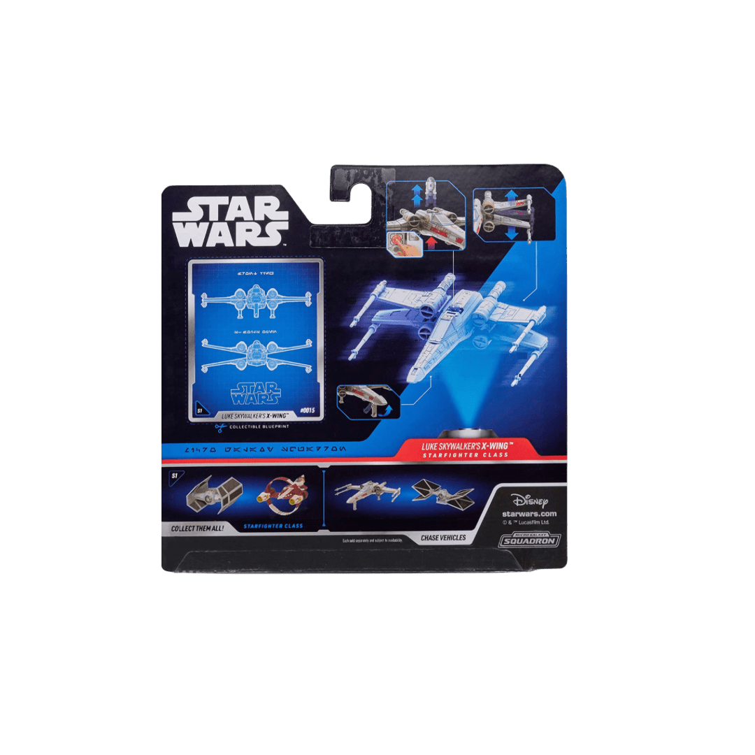 STAR WARS Micro Galaxy Squadron Starfighter Class Luke Skywalker’s X-Wing - LOW&BEHOLD