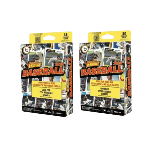 TOPPS 2023 HERITAGE BASEBALL HANGER BOX (lot of 2) - LOW&BEHOLD