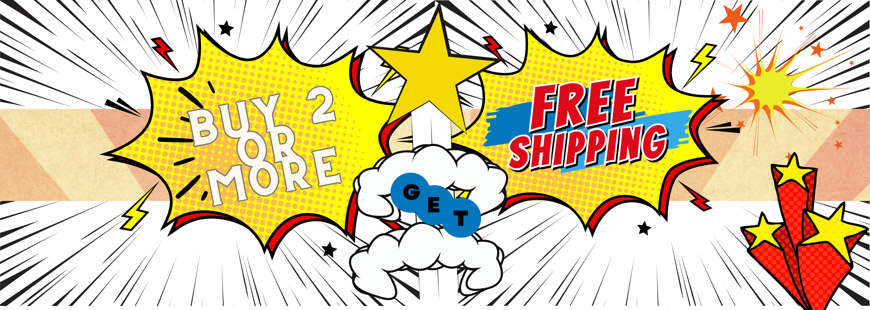 BUY 2 GET FREE SHIPPING 