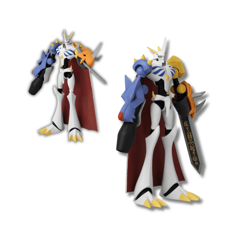 Bandai: Anime Heroes Digimon Omegamon 6.5-inch Movable Action Figure Toy - LOW&BEHOLD