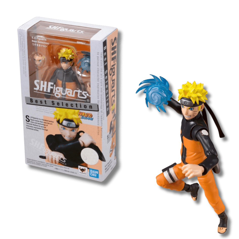 Bandai : Naruto Shippuden S.H.Figuarts Naruto Uzumaki [BEST SELECTION] - LOW&BEHOLD