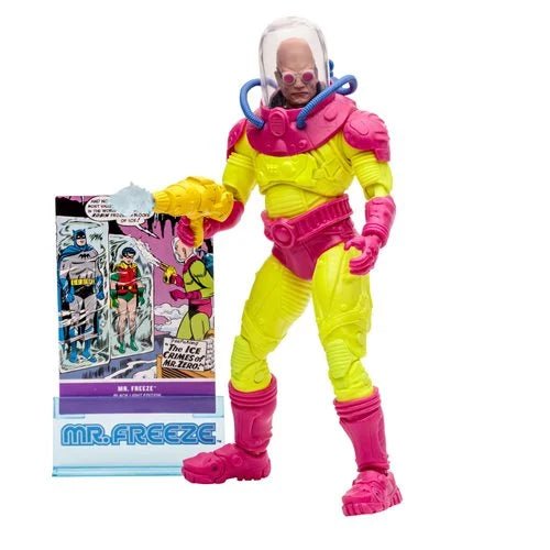 DC Multiverse Mr. Freeze Black Light Gold Label 7-Inch Scale Action Figure - Pre Order - LOW&BEHOLD