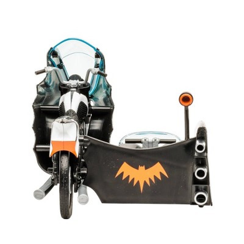 DC Retro Batman 66 Batcycle with Sidecar Vehicle Accessory - LOW&BEHOLD