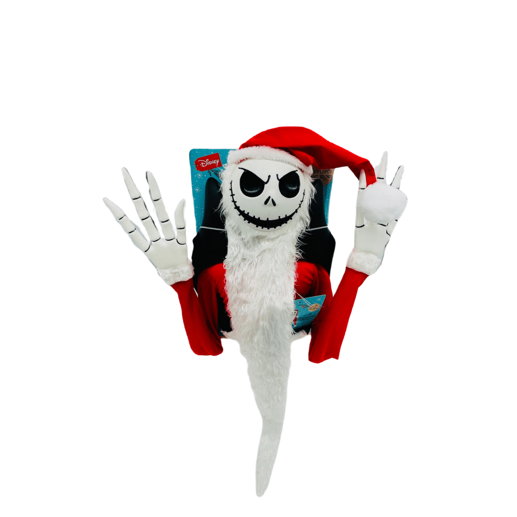 Disney’s The Nightmare Before Christmas 6ft Santa Jack Hanging Decor - LOW&BEHOLD