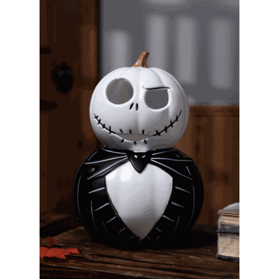 Disney’s The Nightmare Before Christmas Jack Skeleton Light Up Pumpkin Decoration - LOW&BEHOLD