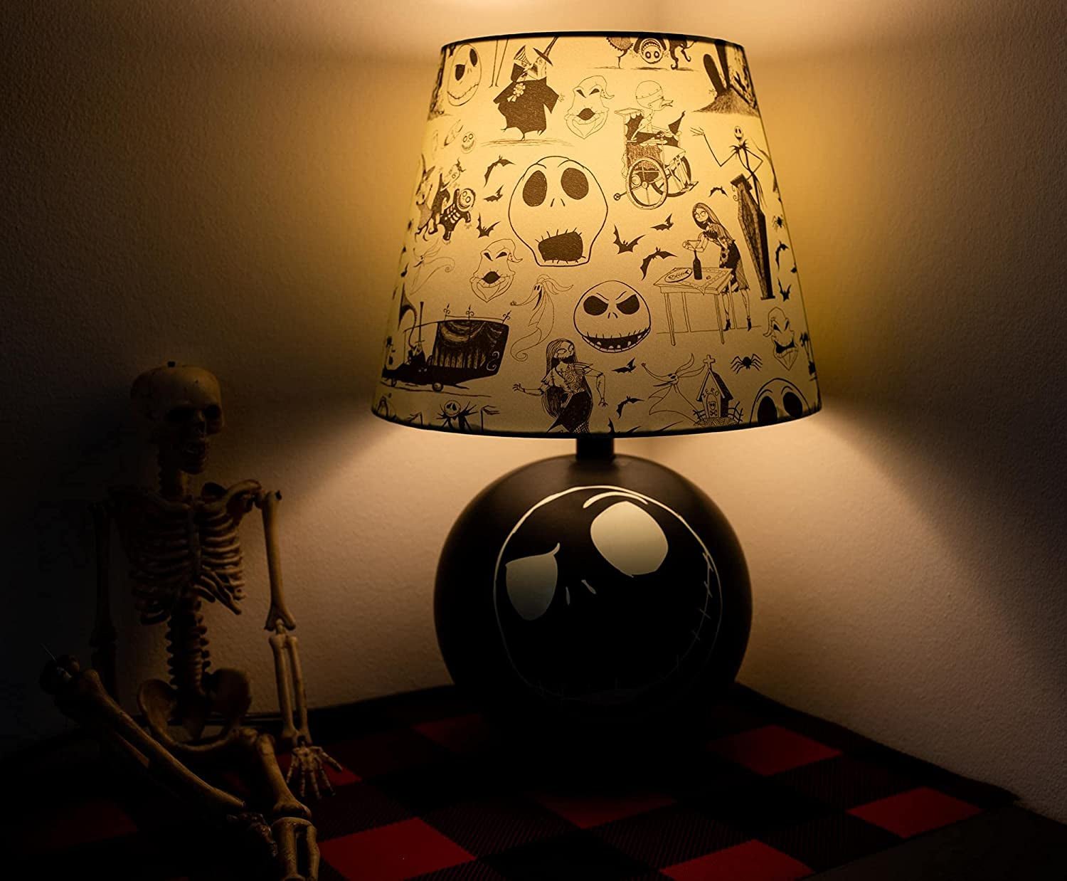 Disney’s The Nightmare Before Christmas Jack Skellington Table Lamp LED Light - LOW&BEHOLD