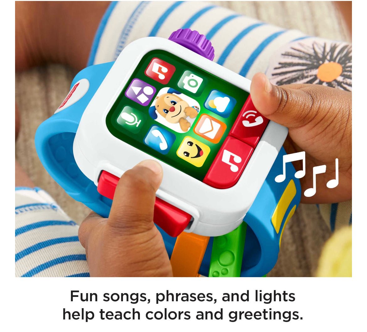 Fisher Price Laugh and Learn, Time To Learn, Smart Watch - LOW&BEHOLD