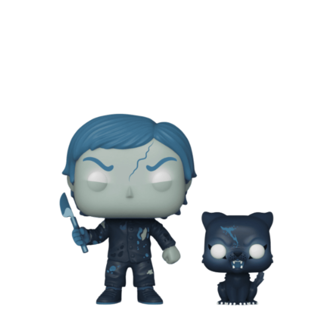 Funko Pop! & Buddy: Pet Sematary - Undead Gage & Church (GITD) Vinyl Figure (EXCLUSIVE) #729 - LOW&BEHOLD