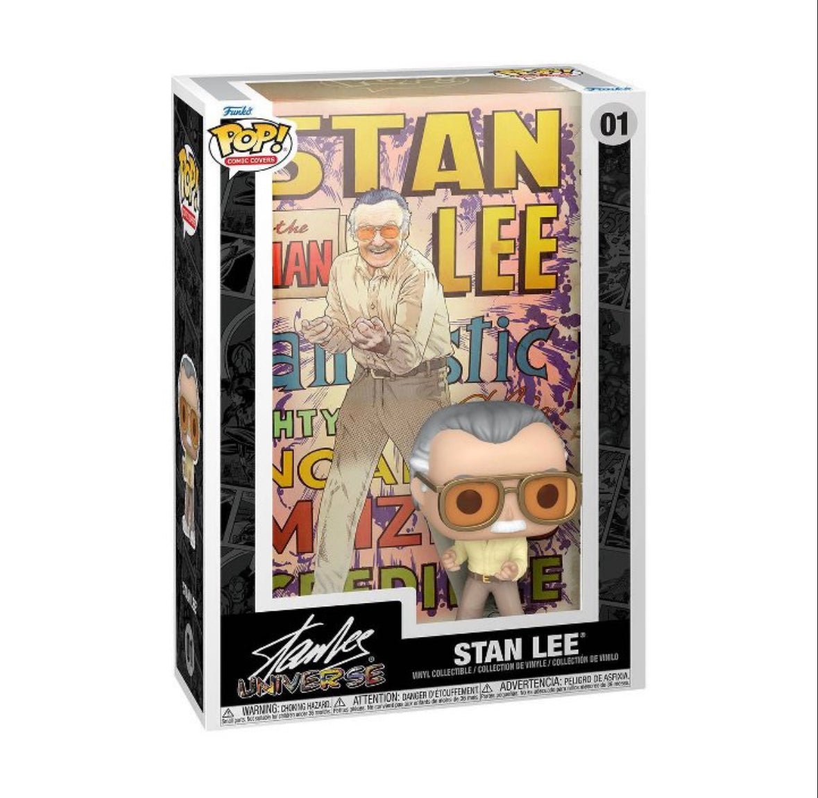 Funko POP! Comic Cover: Marvel - Stan Lee #01 - LOW&BEHOLD