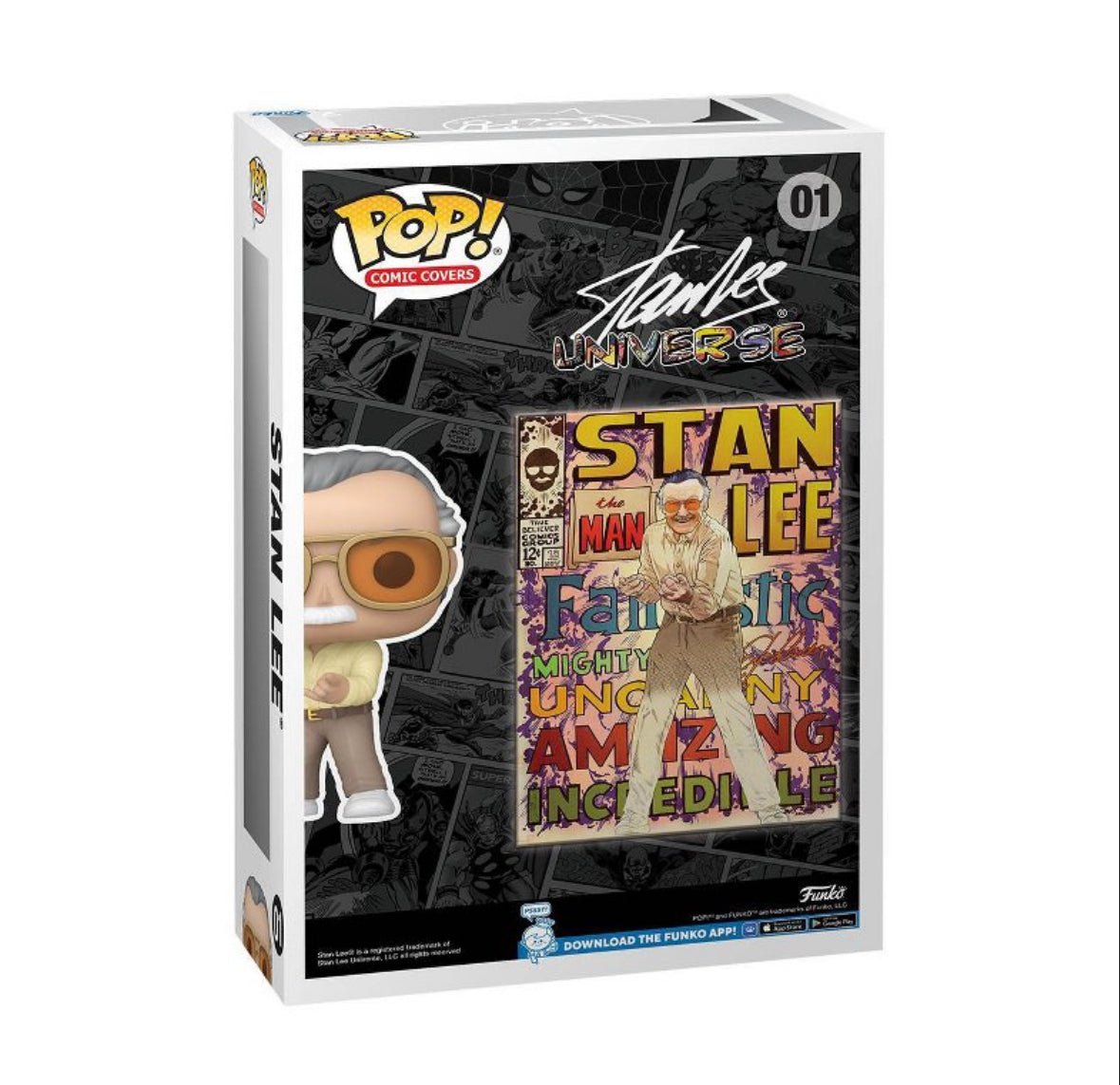 Funko POP! Comic Cover: Marvel - Stan Lee #01 - LOW&BEHOLD