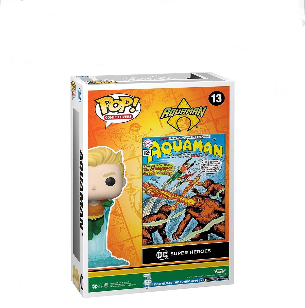 Funko Pop! Comic Covers: DC Aquaman #13 - LOW&BEHOLD