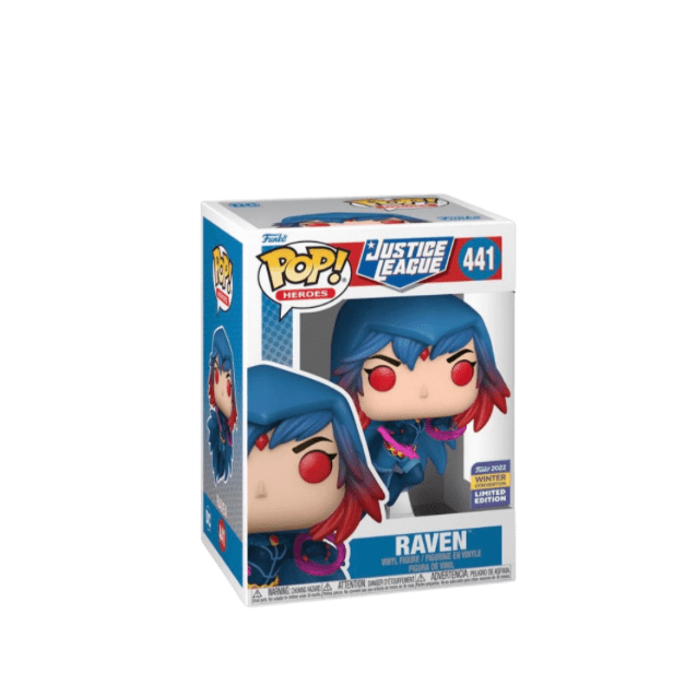 Funko Pop! DC Heroes Justice League Raven Funko Exclusive #441 - LOW&BEHOLD