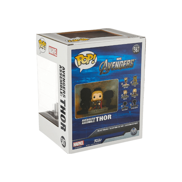 Funko Pop! Deluxe Marvel Avengers Assemble Thor #587 - LOW&BEHOLD