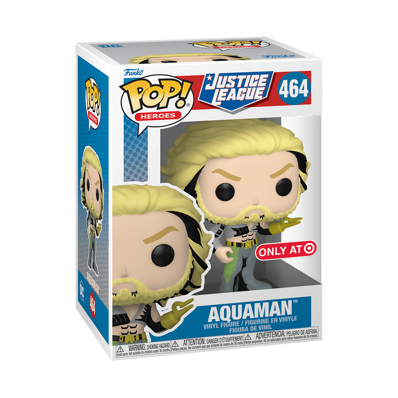 Funko Pop! Hero: Justice League POP! Aquaman #464 - LOW&BEHOLD