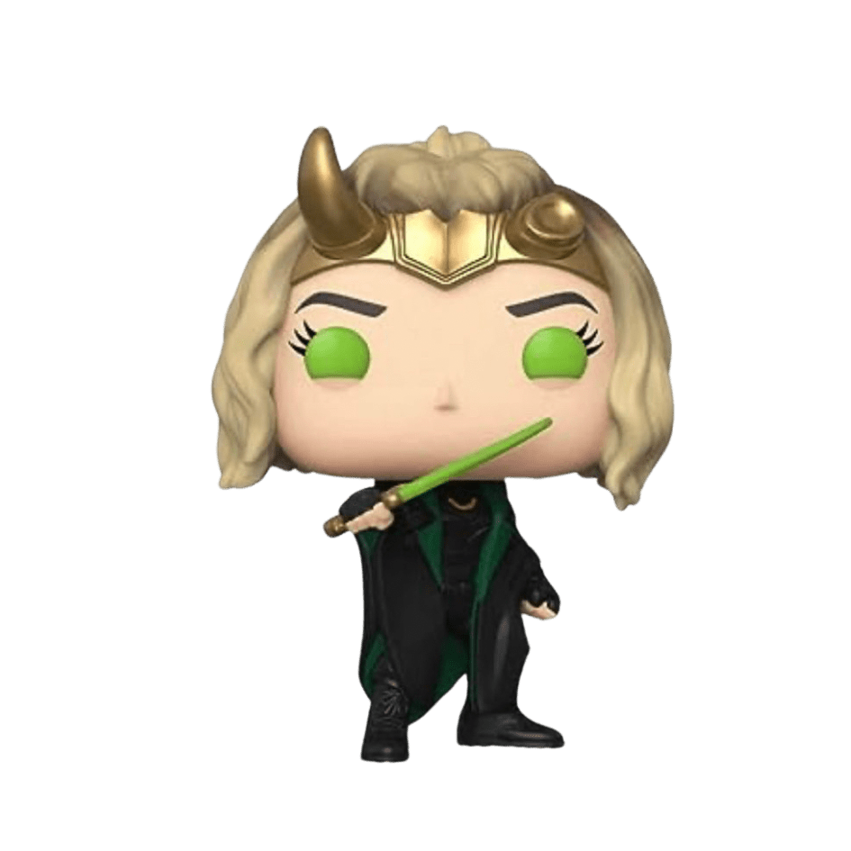 Funko Pop! Marvel Studios Loki Sylvie Glow In The Dark Walmart Exclusive #897 - LOW&BEHOLD