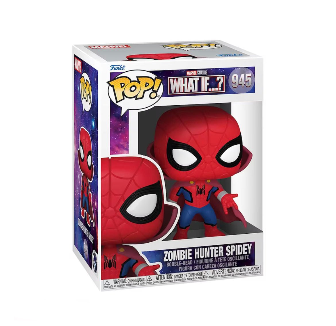 Funko Pop! Marvel Studios What If…? Zombie Hunter Spidey #945 - LOW&BEHOLD