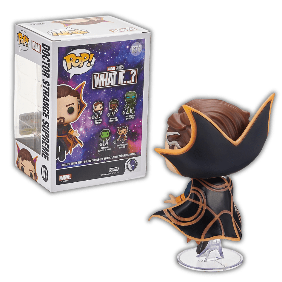 Funko POP! Marvel What If? Doctor Strange Supreme, Glow in the Dark #874 - LOW&BEHOLD