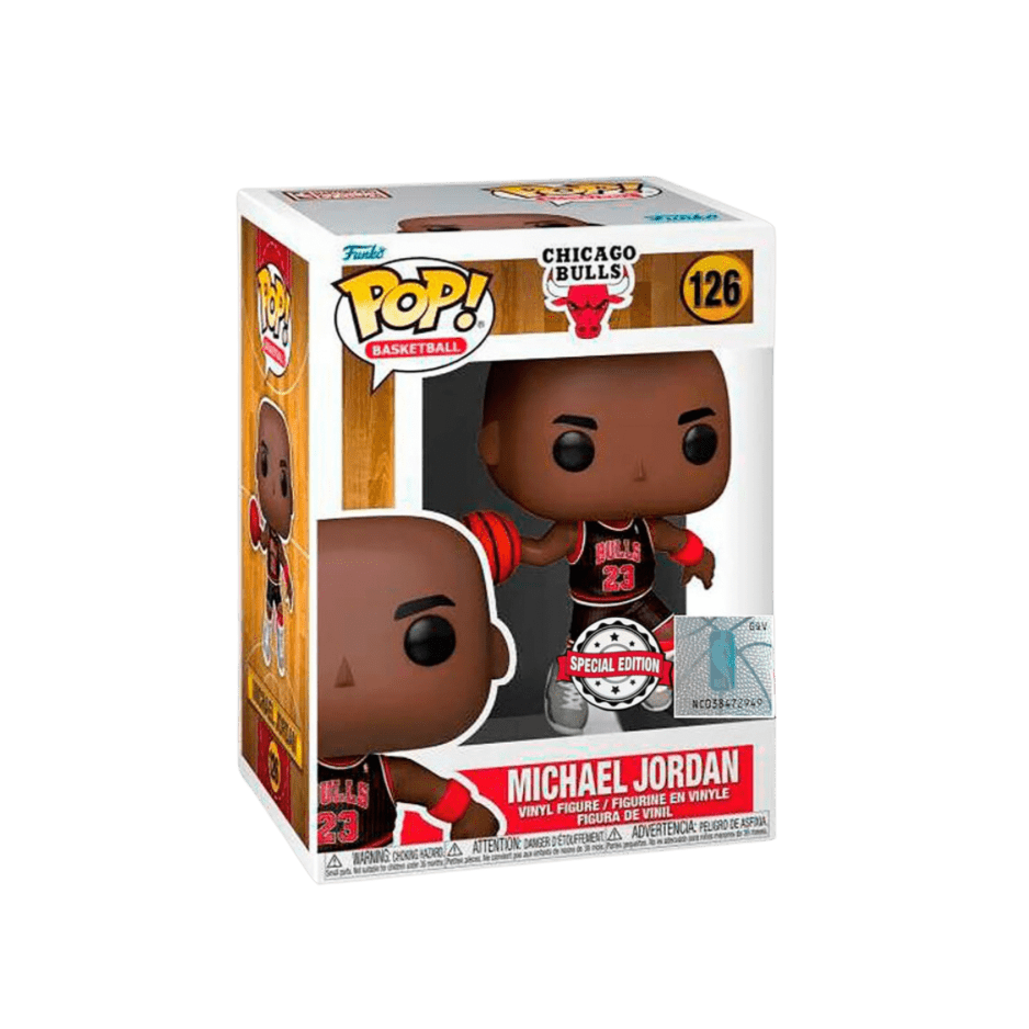 Funko POP! NBA Chicago Bulls - Michael Jordan in Black Pinstripe Foot Locker Exclusive #126 - LOW&BEHOLD
