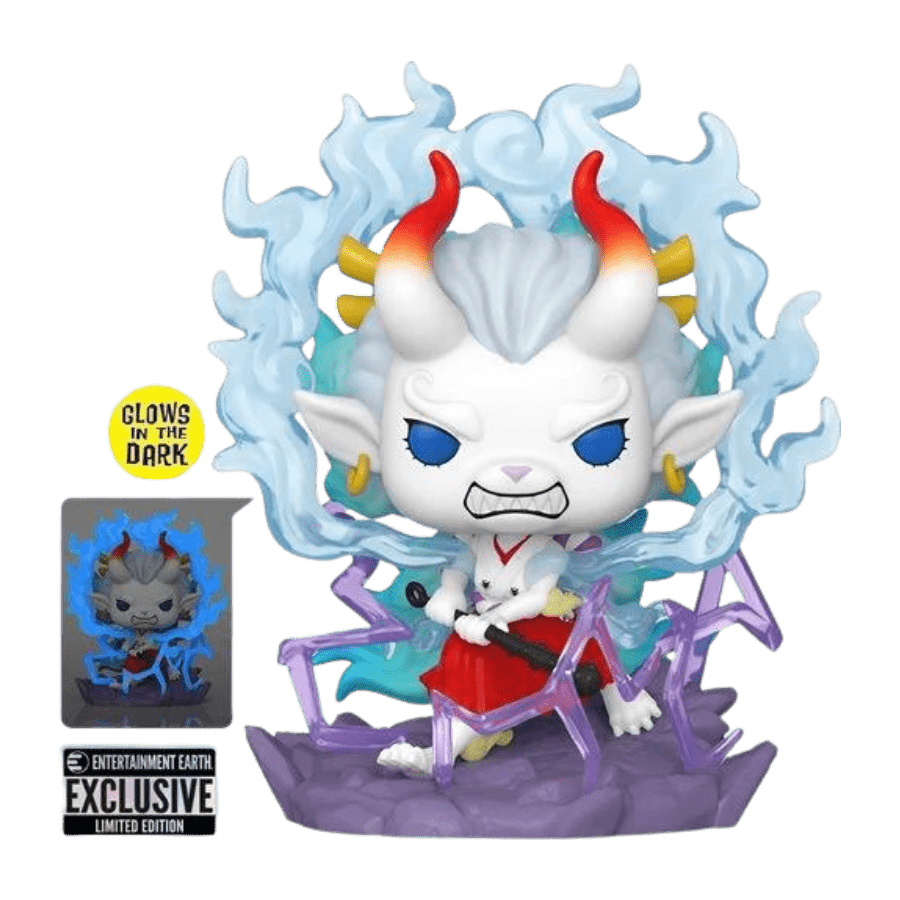 Funko Pop! One Piece Yamato Glow-in-the-Dark Deluxe Funko Pop! Vinyl Figure #1596 - Entertainment Earth Exclusive PreOrder - LOW&BEHOLD