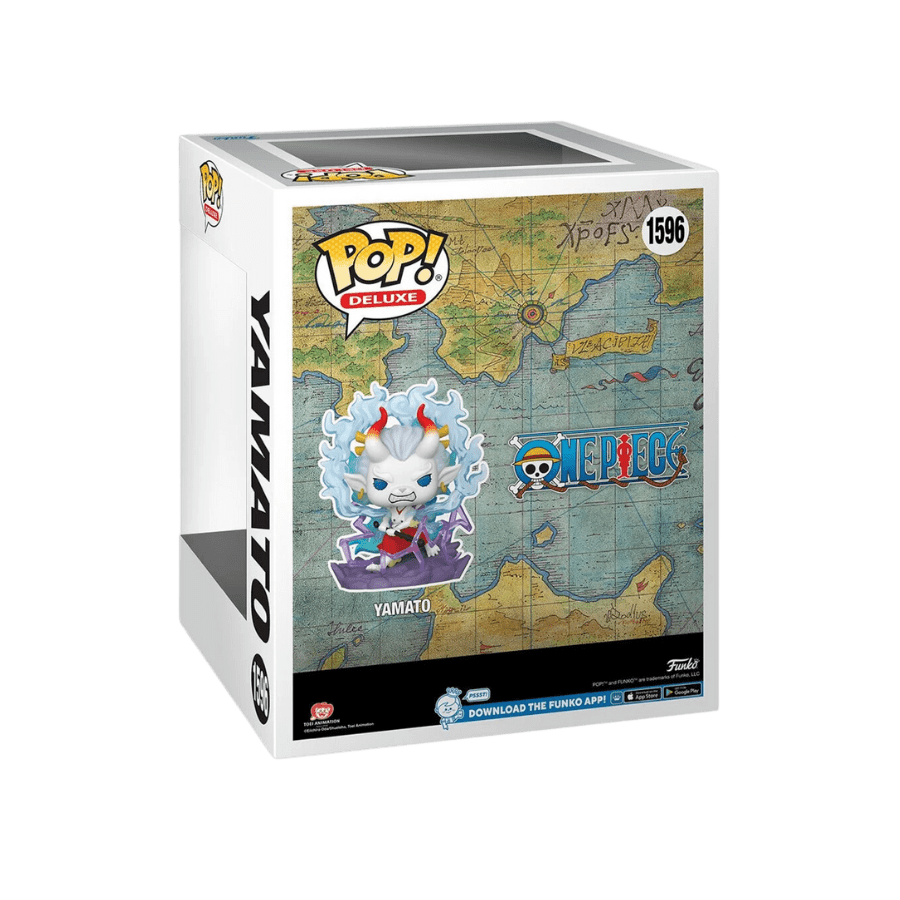 Funko Pop! One Piece Yamato Glow-in-the-Dark Deluxe Funko Pop! Vinyl Figure #1596 - Entertainment Earth Exclusive PreOrder - LOW&BEHOLD