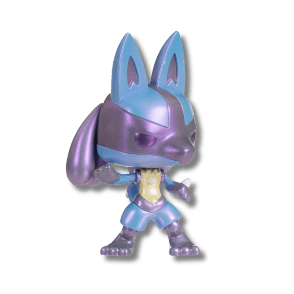 Funko Pop! Pokémon Lucario Pearlescent #856 Pokémon Center Exclusive ￼ - LOW&BEHOLD