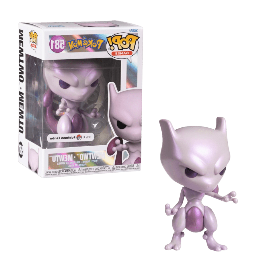 Funko Pop! Pokemon Mewtwo Pearlescent #581 Pokémon Center Exclusive ￼ - LOW&BEHOLD