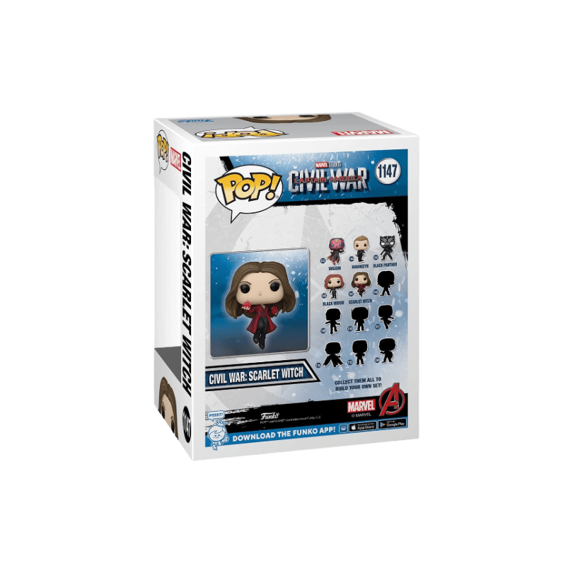 Funko Pop! Scarlet Witch Civil War #1147 - LOW&BEHOLD