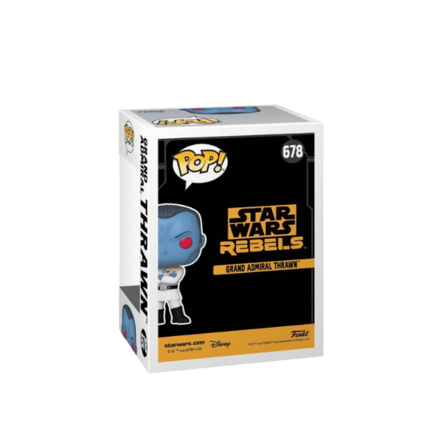Funko POP! Star Wars Grand Admiral Thrawn Figure #678 - LOW&BEHOLD
