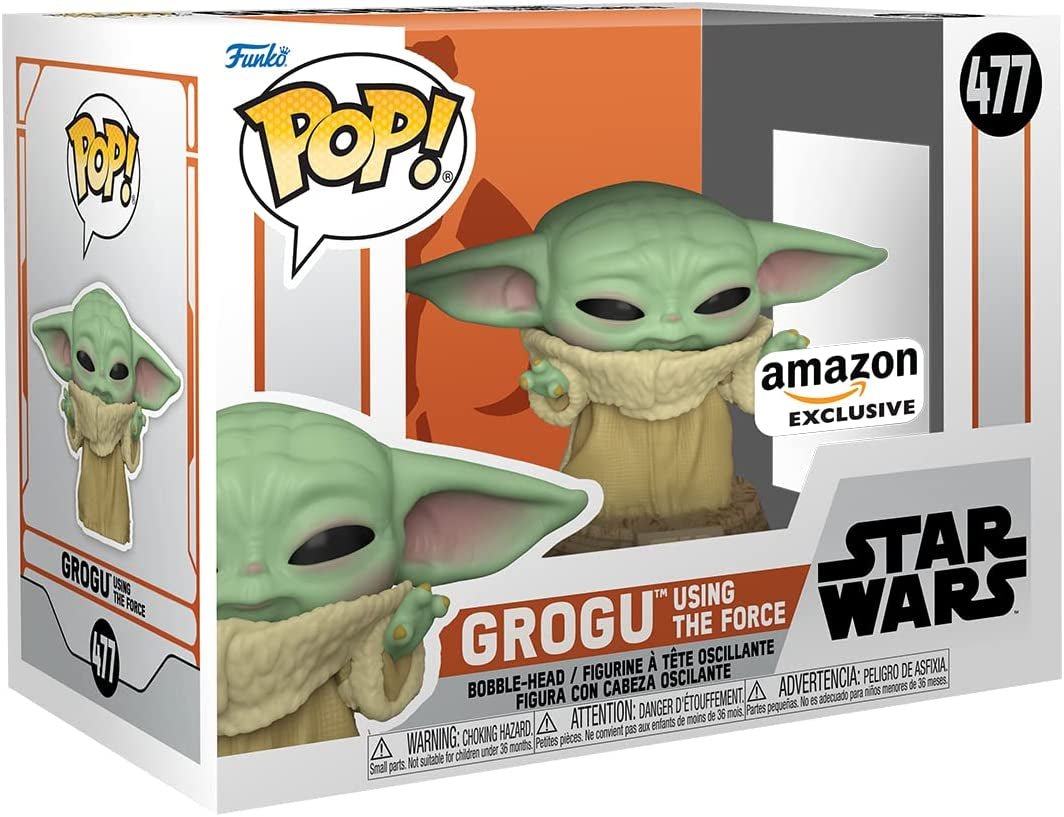 Funko Pop! Star Wars Grogu Using The Force #477 - LOW&BEHOLD