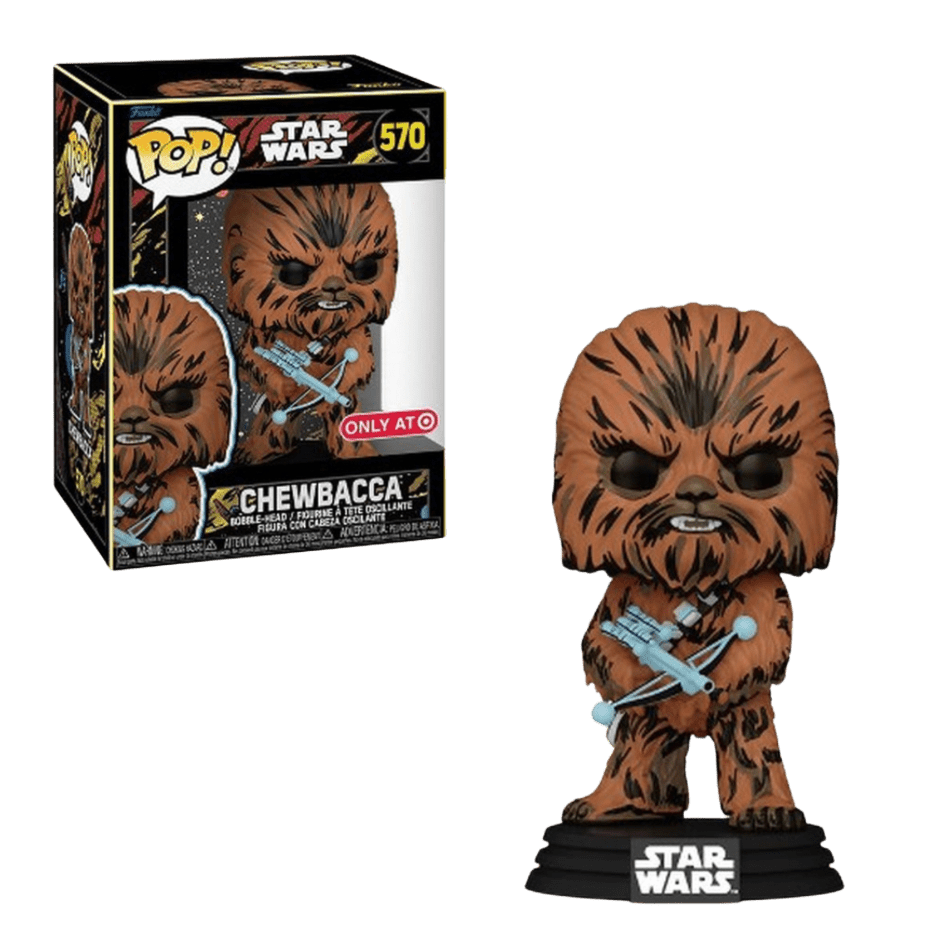 Funko POP! Star Wars: Retro Series - Chewbacca (Target Exclusive)#570 - LOW&BEHOLD