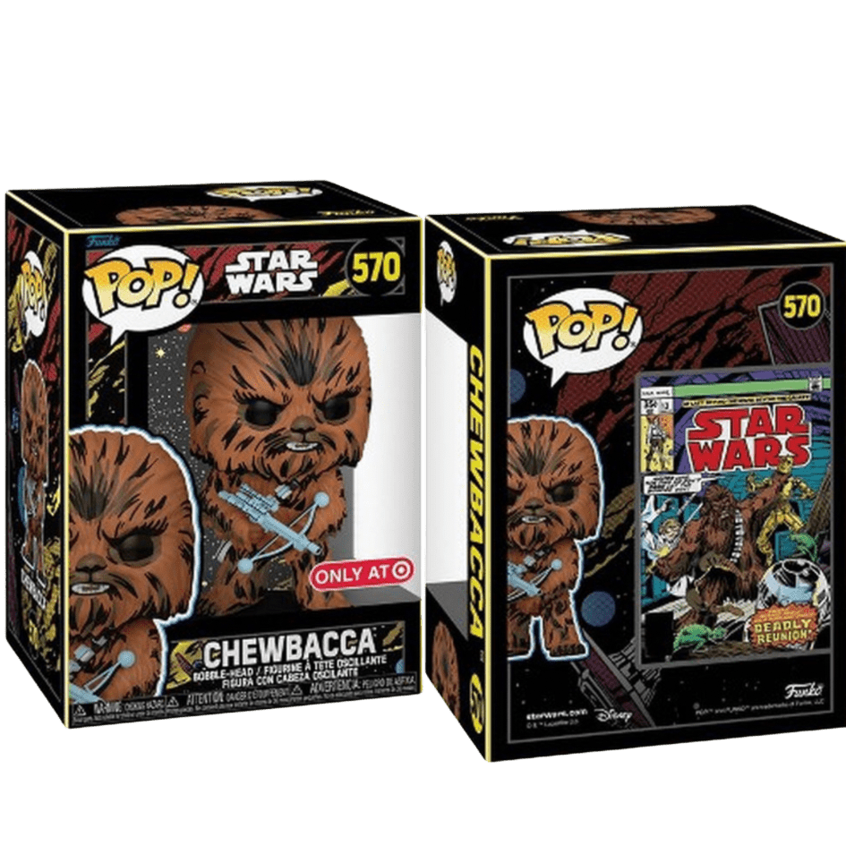 Funko POP! Star Wars: Retro Series - Chewbacca (Target Exclusive)#570 - LOW&BEHOLD
