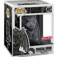 Funko POP! Super: Game of Thrones - Rhaegal (Iron) (Target Exclusive - LOW&BEHOLD