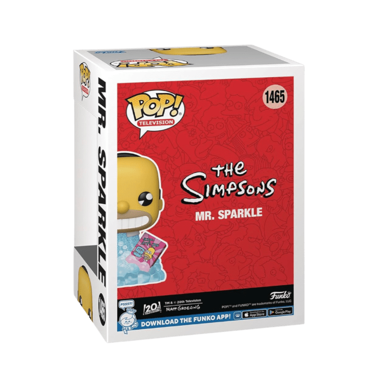 Funko Pop! TV: The Simpsons – Mr. Sparkle (Diamond Glitter) Previews Exclusive Vinyl Figure - LOW&BEHOLD