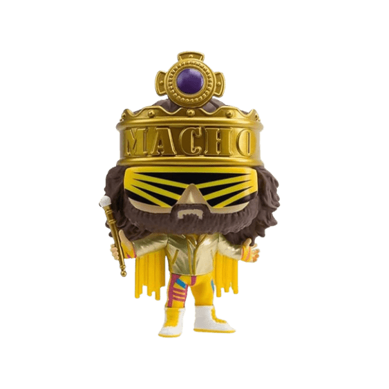 Funko Pop! WWE King Macho Man Metallic Exclusive #112 Vinyl Figure - LOW&BEHOLD