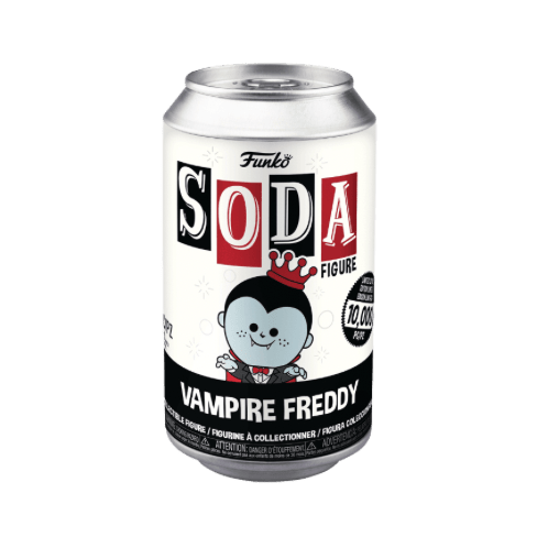 Funko SODA! VAMPIRE FREDDY (Chance of Chase)Funko Freddy 12,500pc/pz - LOW&BEHOLD