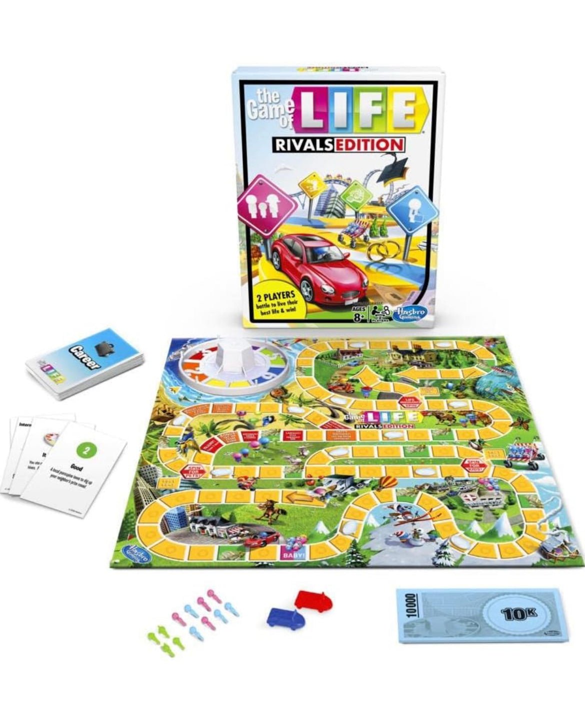 Hasbro Gaming The Game of Life Rivals Edition - LOW&BEHOLD
