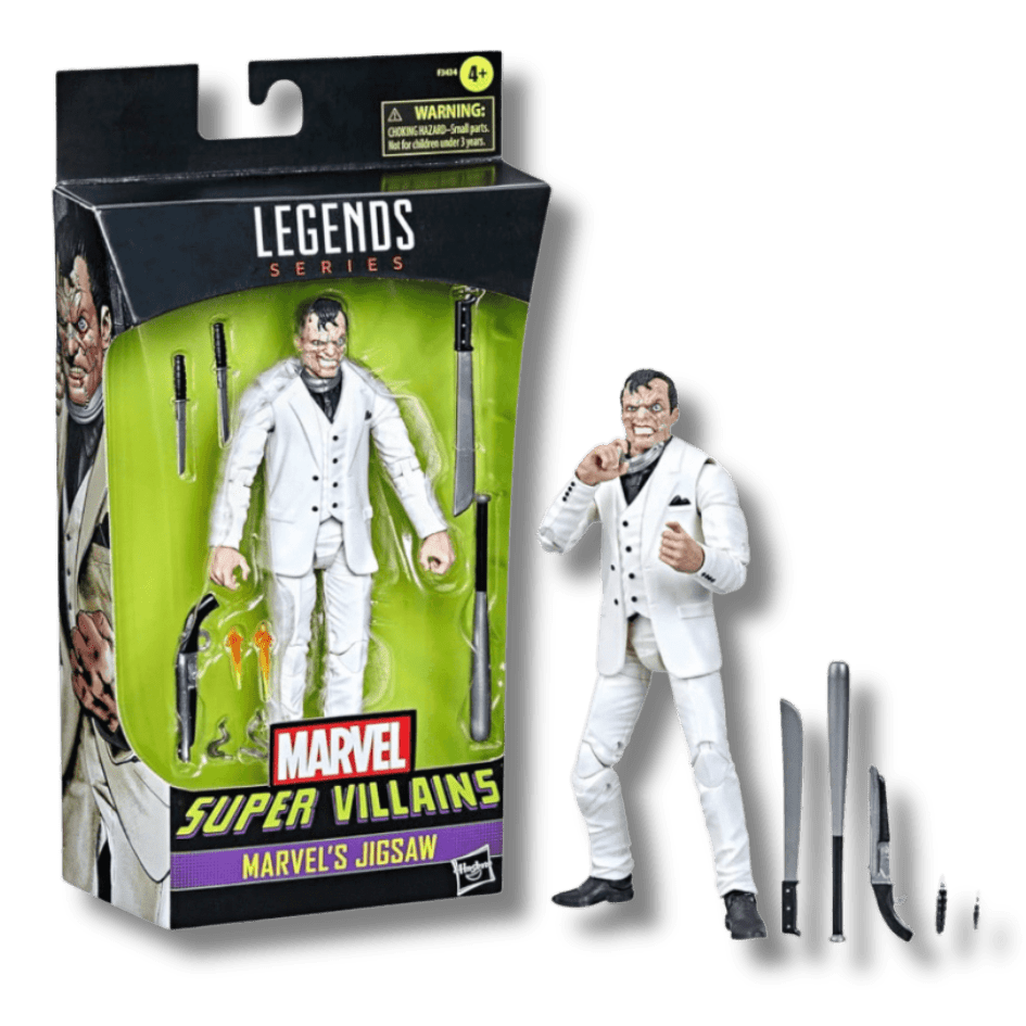 Hasbro Marvel Legends Villains Marvel's Jigsaw Action Figure - LOW&BEHOLD