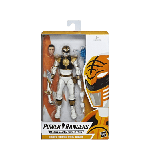 Hasbro Mighty Morphin Power Rangers Lightning Collection JDF |Tommy| WHITE RANGER 6" Action Figure - LOW&BEHOLD
