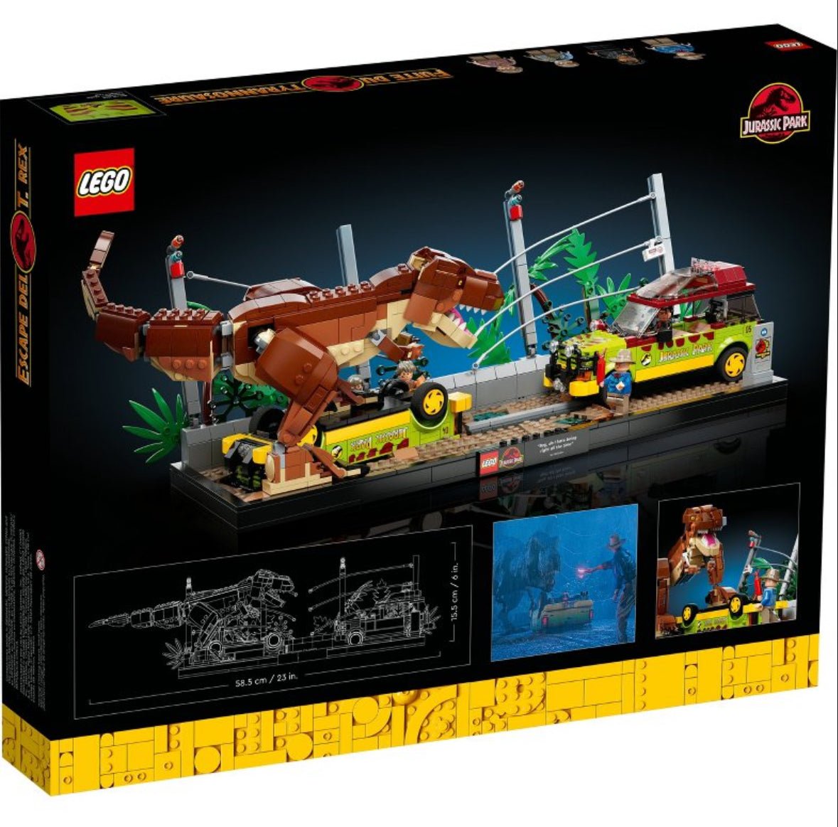 LEGO Jurassic Park T. rex Breakout Set 76956 - LOW&BEHOLD