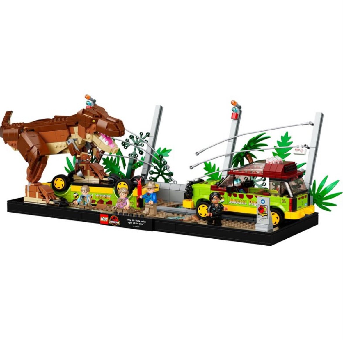 LEGO Jurassic Park T. rex Breakout Set 76956 - LOW&BEHOLD