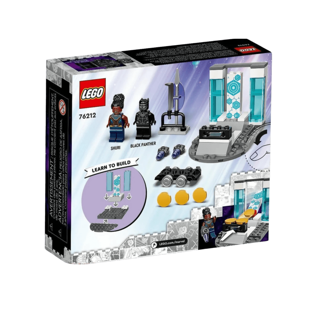 LEGO Marvel Black Panther Shuri's Lab 76212 Building Toy Set - LOW&BEHOLD