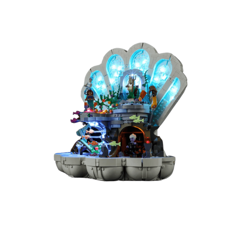 LEGO: The Little Mermaid Royal Clamshell {Lights Included} - LOW&BEHOLD