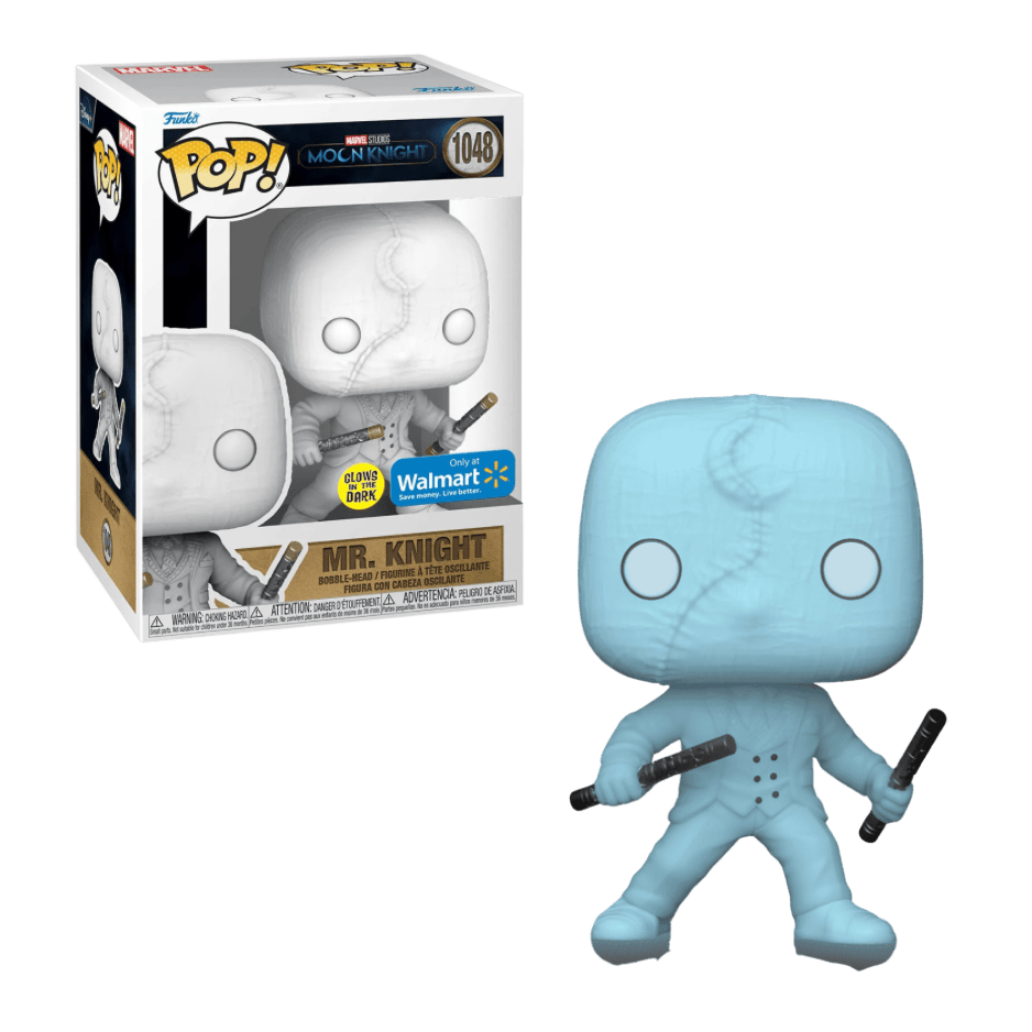 Marvel Moon Knight Mr Knight Glow in the Dark Pop! Vinyl Collectible Figure - Limited Edition Exclusive - LOW&BEHOLD