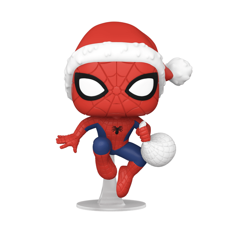 Marvel Pop! Santa Spider-Man #1136 - LOW&BEHOLD