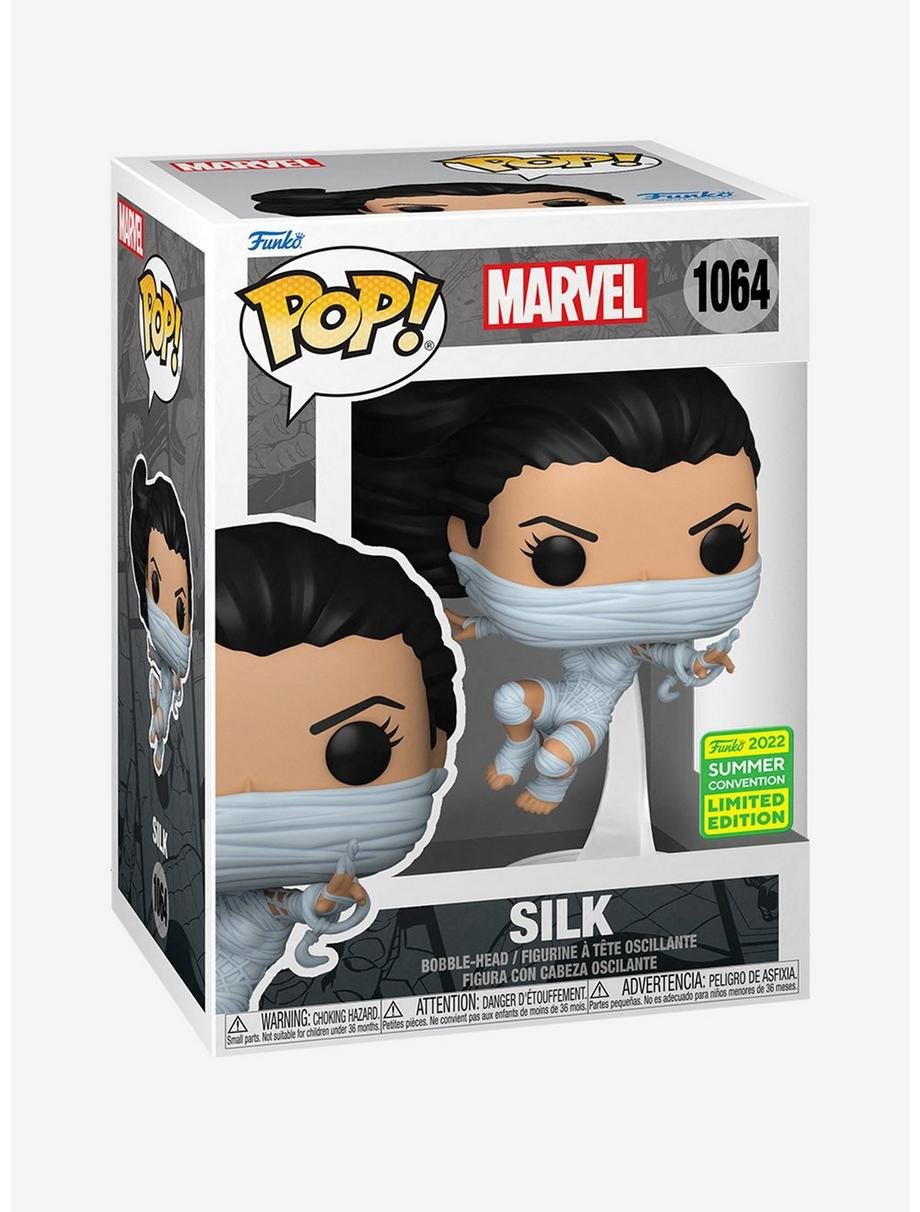 Marvel Pop! Silk Vinyl Bobble-Head Funko Summer Convention Exclusive - LOW&BEHOLD