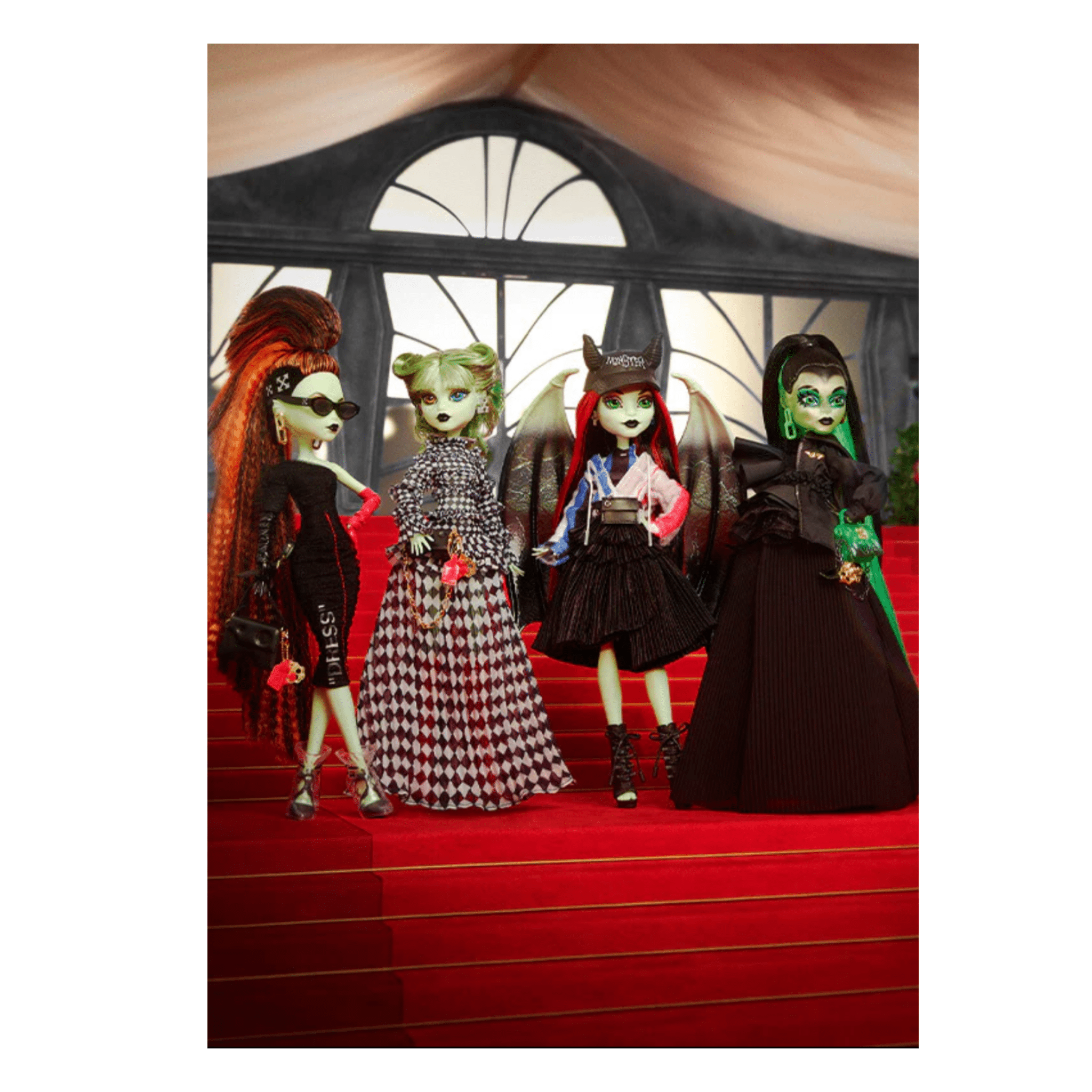 Mattel Creations Off-White c/o Monster High Harmonie Ghoul Doll - LOW&BEHOLD