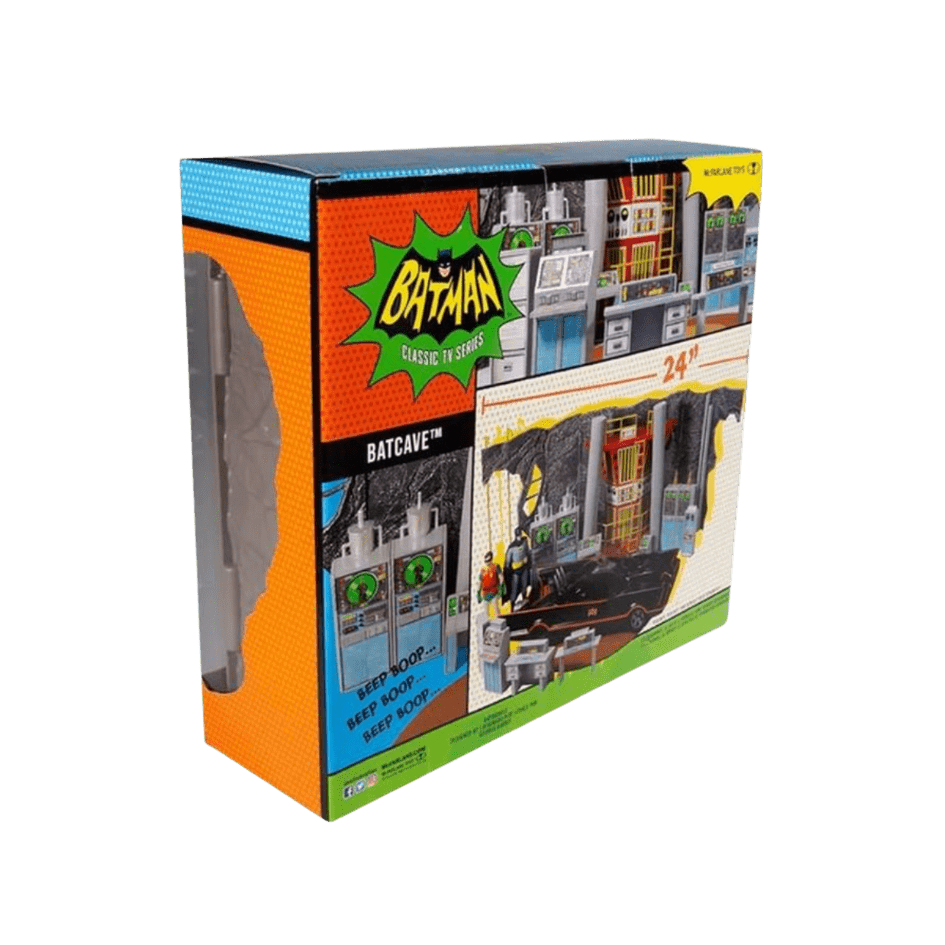 McFarlane Toys Batman Classic TV Series Retro 66 Batcave 6" - LOW&BEHOLD