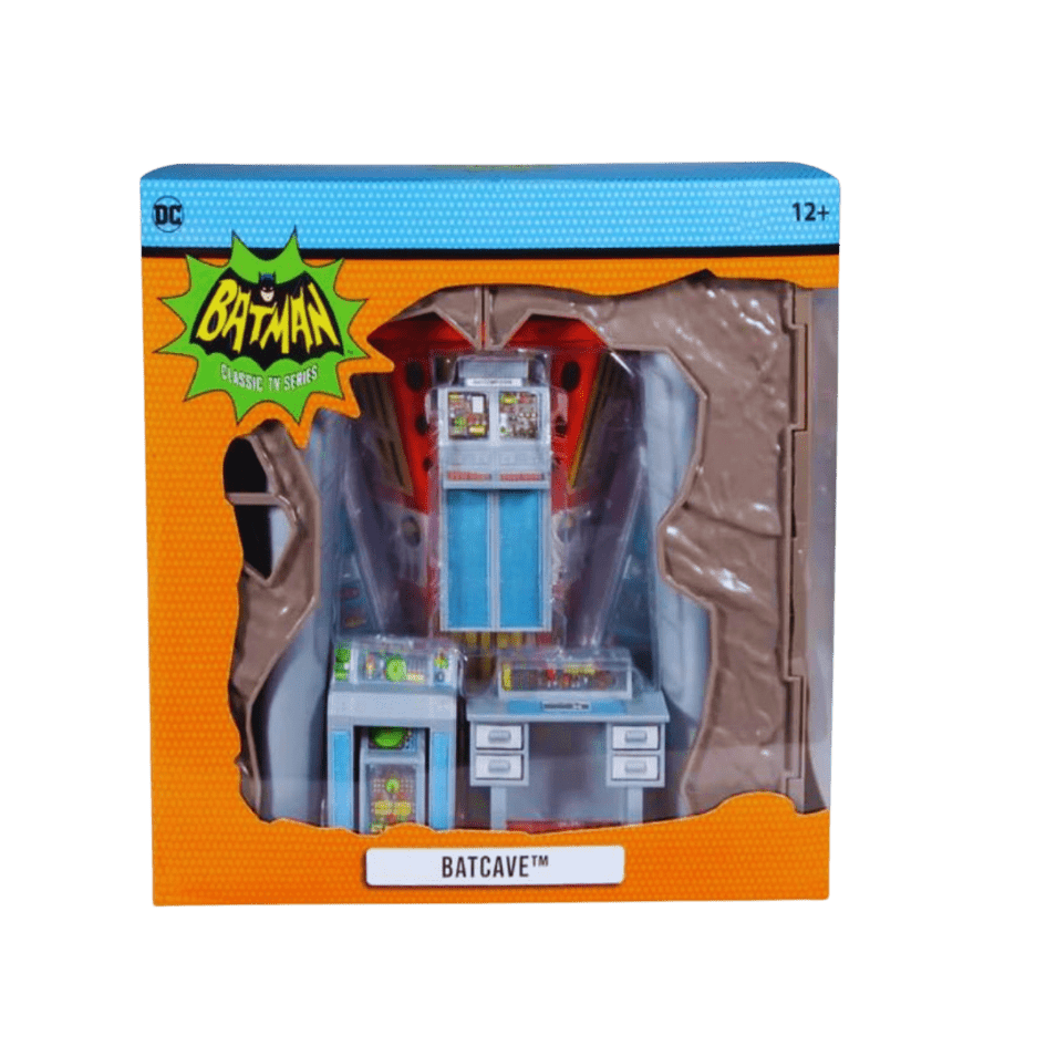 McFarlane Toys Batman Classic TV Series Retro 66 Batcave 6" - LOW&BEHOLD